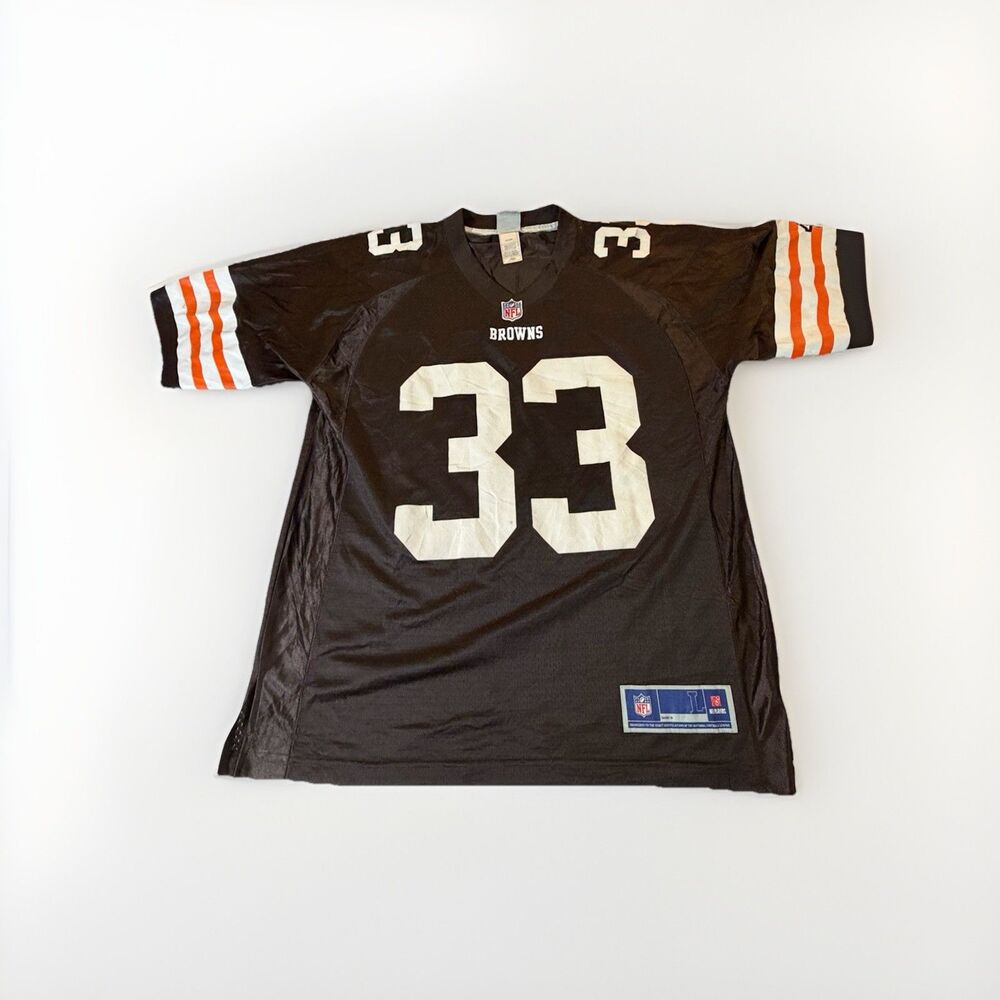 Cleveland Browns Trent Richardson #33 NFL Pro Line Jersey Men’s Large Brown
